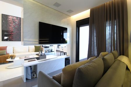 Apartamento à venda com 95m², 1 quarto e 2 vagasSala