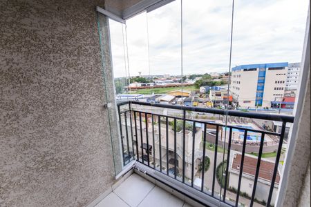Varanda da Sala de apartamento para alugar com 2 quartos, 52m² em Areão, Taubaté