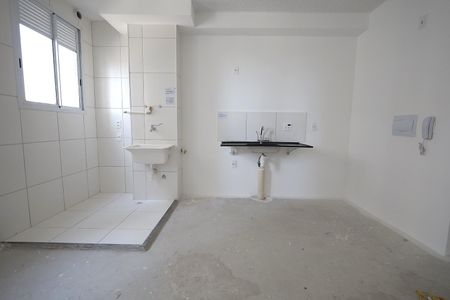 Apartamento à venda com 37m², 1 quarto e sem vaga Apartamento à venda com 37m², 1 quarto e sem vagaSala, cozinha e área de serviço