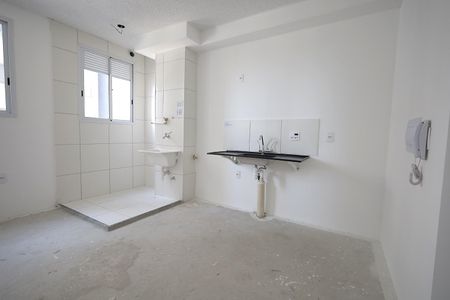 Apartamento à venda com 37m², 1 quarto e sem vaga Apartamento à venda com 37m², 1 quarto e sem vagaSala, cozinha e área de serviço