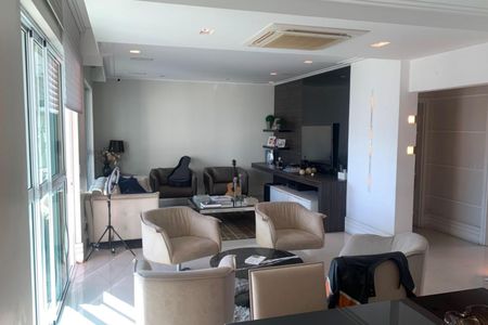 Sala de apartamento para alugar com 3 quartos, 204m² em Boqueirão, Santos