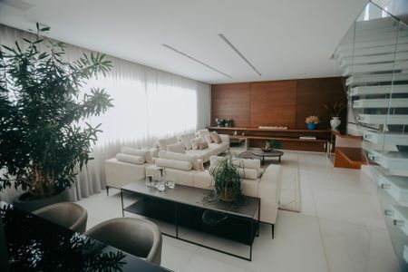 Sala de apartamento à venda com 3 quartos, 460m² em Gutierrez, Belo Horizonte