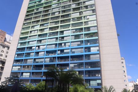 Studio à venda com 50m², 1 quarto e 1 vagaFachada