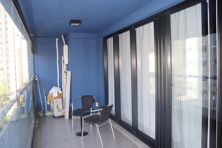 Studio à venda com 50m², 1 quarto e 1 vagaVaranda