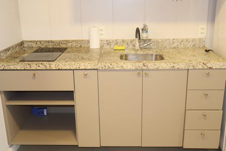 Studio à venda com 50m², 1 quarto e 1 vagaCozinha