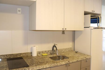 Studio à venda com 50m², 1 quarto e 1 vagaCozinha