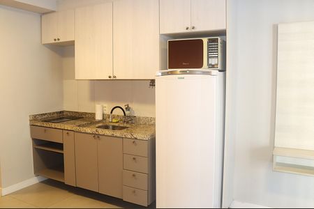 Studio à venda com 50m², 1 quarto e 1 vagaCozinha