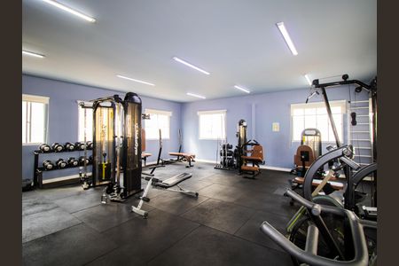 Apartamento para alugar com 42m², 2 quartos e 1 vaga Apartamento para alugar com 42m², 2 quartos e 1 vagaÁrea comum - Academia