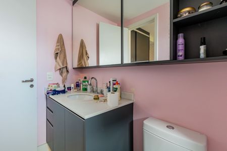 Apartamento para alugar com 62m², 2 quartos e 2 vagasBanheiro da Suíte