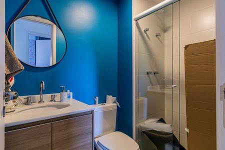 Apartamento para alugar com 62m², 2 quartos e 2 vagasBanheiro