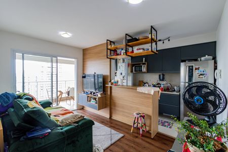 Sala de apartamento para alugar com 2 quartos, 62m² em Vila Anastácio, São Paulo