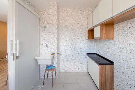 Studio para alugar com 31m², 1 quarto e sem vaga Studio para alugar com 31m², 1 quarto e sem vagaCozinha e Área de Serviço