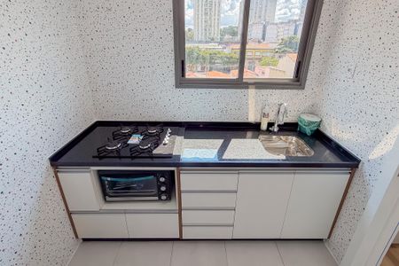 Studio para alugar com 31m², 1 quarto e sem vaga Studio para alugar com 31m², 1 quarto e sem vagaCozinha e Área de Serviço
