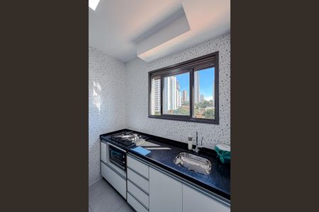 Studio para alugar com 31m², 1 quarto e sem vaga Studio para alugar com 31m², 1 quarto e sem vagaCozinha e Área de Serviço