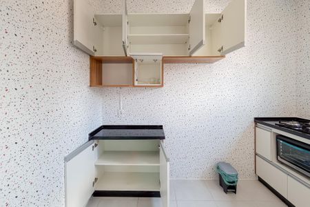 Studio para alugar com 31m², 1 quarto e sem vaga Studio para alugar com 31m², 1 quarto e sem vagaCozinha - Armários