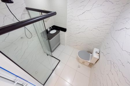 Studio para alugar com 31m², 1 quarto e sem vaga Studio para alugar com 31m², 1 quarto e sem vagaBanheiro