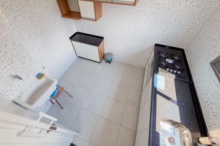 Studio para alugar com 31m², 1 quarto e sem vaga Studio para alugar com 31m², 1 quarto e sem vagaCozinha e Área de Serviço