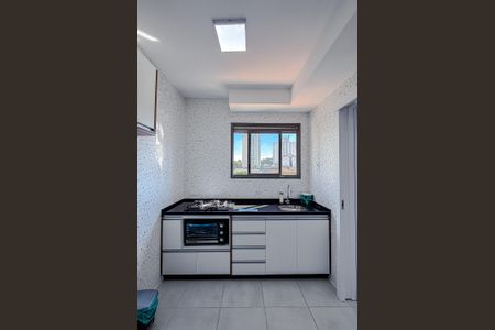 Studio para alugar com 31m², 1 quarto e sem vaga Studio para alugar com 31m², 1 quarto e sem vagaCozinha e Área de Serviço