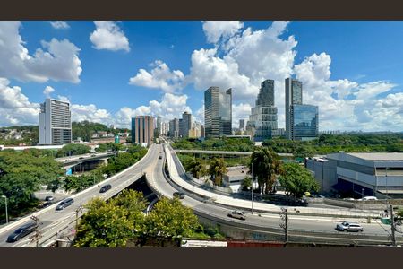 Studio à venda com 25m², 1 quarto e sem vagaVista da Sacada