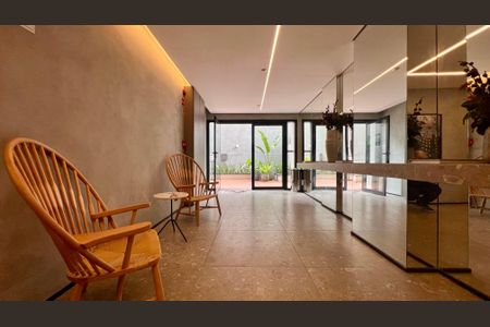 Studio à venda com 25m², 1 quarto e sem vagaHall de entrada