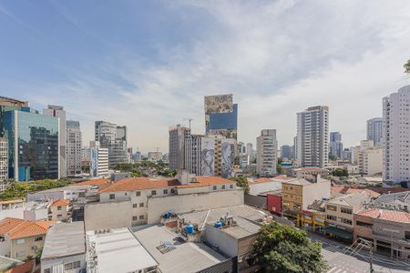 Apartamento para alugar com 25m², 1 quarto e sem vagaVaranda