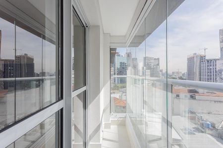 Apartamento para alugar com 25m², 1 quarto e sem vagaVaranda