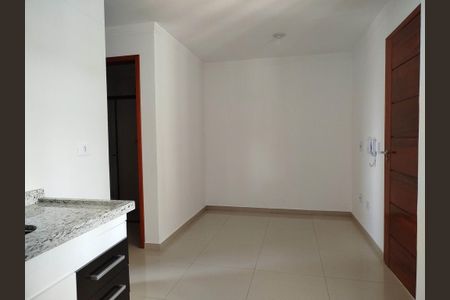 Sala com cozinha integrada de apartamento para alugar com 2 quartos, 37m² em Vila Aricanduva, São Paulo