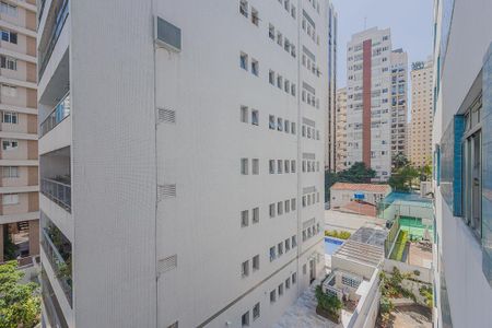 Vista da Sala de apartamento à venda com 2 quartos, 65m² em Jardim Paulista, São Paulo