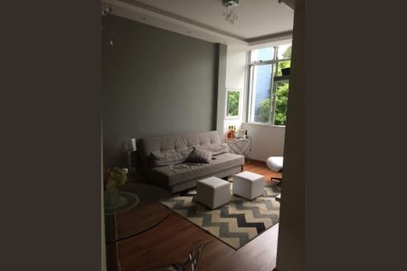 Sala de apartamento à venda com 1 quarto, 40m² em Tijuca, Rio de Janeiro
