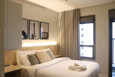 Studio para alugar com 21m², 1 quarto e sem vagaQuarto