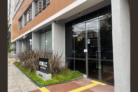 Studio para alugar com 21m², 1 quarto e sem vagaFachada do Prédio