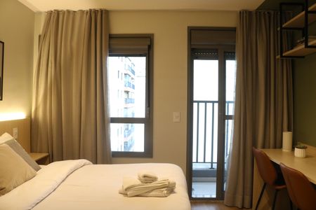 Studio para alugar com 21m², 1 quarto e sem vagaQuarto