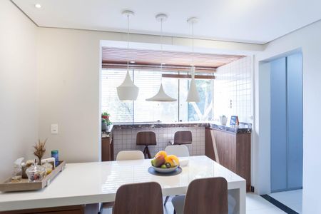 Sala de Jantar de apartamento à venda com 3 quartos, 90m² em Buritis, Belo Horizonte
