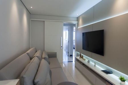 sala de apartamento à venda com 3 quartos, 90m² em Buritis, Belo Horizonte