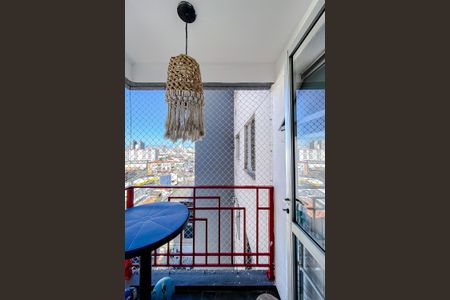 Varanda da Sala de apartamento à venda com 1 quarto, 40m² em Belenzinho, São Paulo