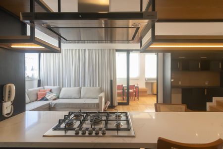 Apartamento para alugar com 94m², 1 quarto e 3 vagasCozinha e Área de Serviço