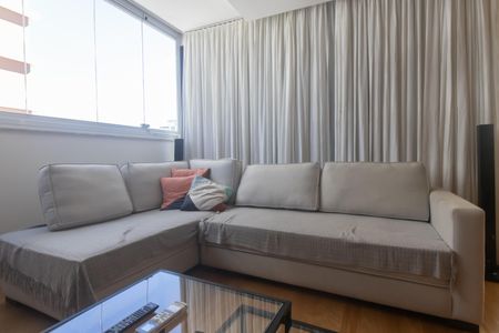 Apartamento para alugar com 94m², 1 quarto e 3 vagasSala
