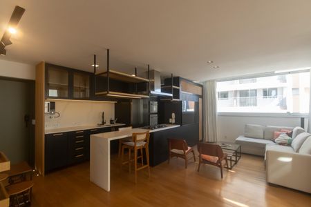 Apartamento para alugar com 94m², 1 quarto e 3 vagasSala