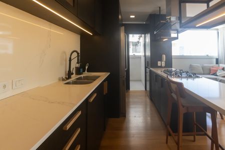Apartamento para alugar com 94m², 1 quarto e 3 vagasCozinha e Área de Serviço