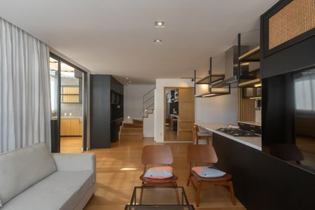 Apartamento para alugar com 94m², 1 quarto e 3 vagasSala