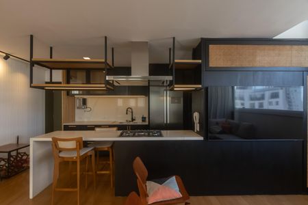 Apartamento para alugar com 94m², 1 quarto e 3 vagasSala