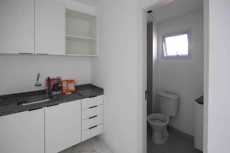 Cozinha de kitnet/studio para alugar com 1 quarto, 27m² em Quinta da Paineira, São Paulo