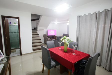 Sala de Jantar de casa à venda com 3 quartos, 127m² em Pechincha, Rio de Janeiro