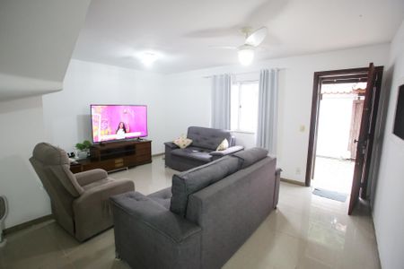 Sala de Estar de casa à venda com 3 quartos, 127m² em Pechincha, Rio de Janeiro