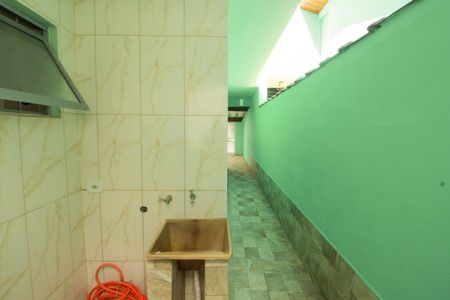 Vista do Quarto de casa para alugar com 1 quarto, 90m² em Vila Homero Thon, Santo André