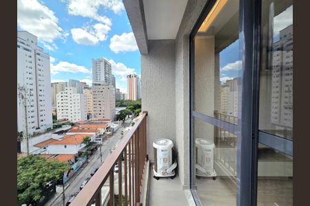 Studio para alugar com 25m², 1 quarto e sem vagaVaranda