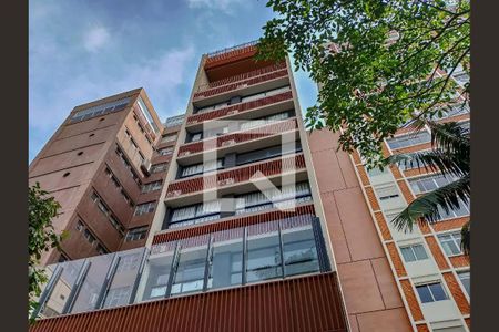 Studio para alugar com 28m², 1 quarto e sem vaga Studio para alugar com 28m², 1 quarto e sem vagaFachada do Prédio