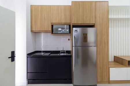 Studio para alugar com 28m², 1 quarto e sem vaga Studio para alugar com 28m², 1 quarto e sem vagaCozinha