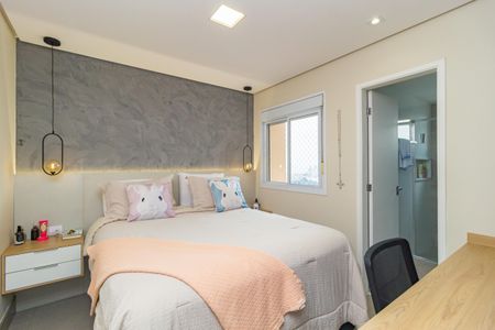 Apartamento à venda com 82m², 2 quartos e 2 vagasQuarto 2 - Suíte