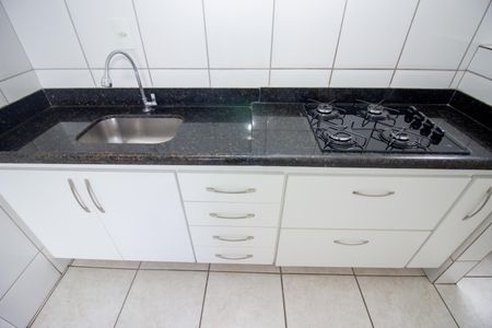 Apartamento para alugar com 71m², 3 quartos e 2 vagas Apartamento para alugar com 71m², 3 quartos e 2 vagasCozinha e Área de Serviço